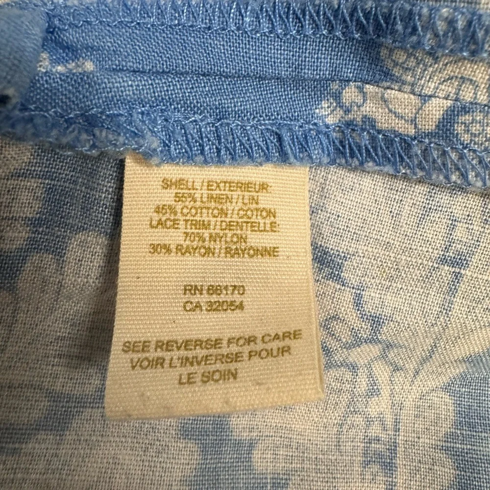 Free People Linen Blend Mini Dress